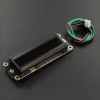 DFRobot Gravity I2C 16x2 LCD met RGB Karakters Display - Zwarte Achtergrond
