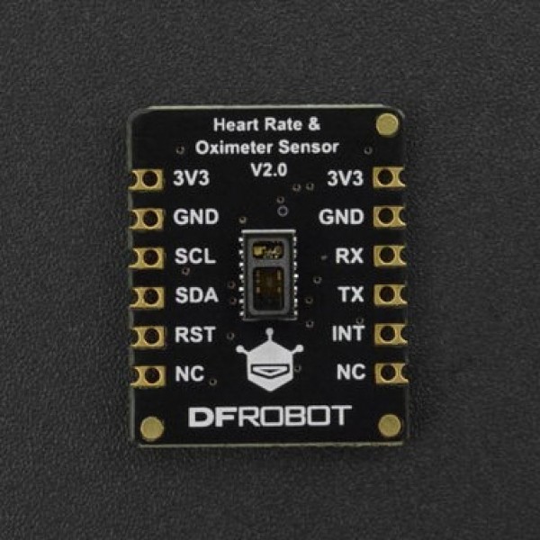 DFRobot Fermion MAX30102 Hartslag- en Oximetersensor V2