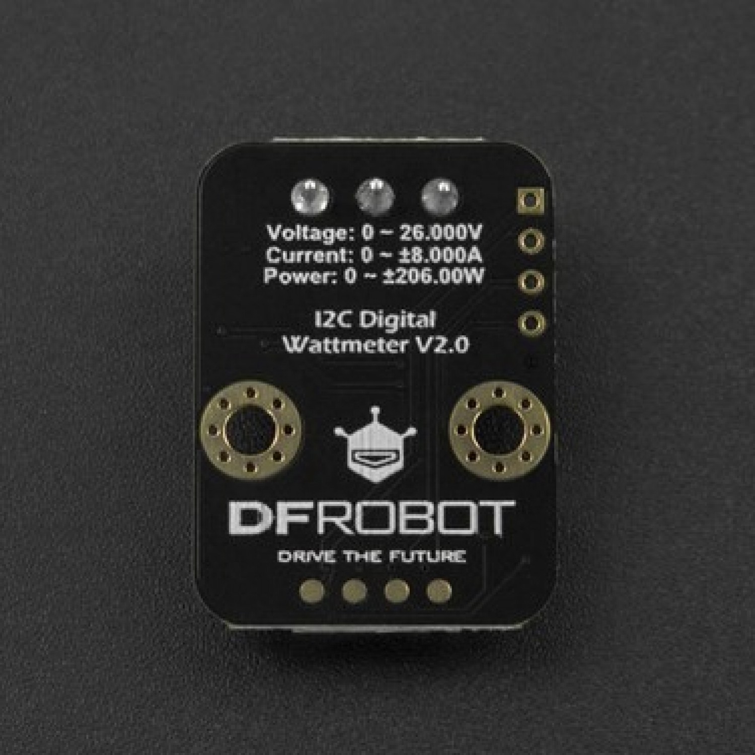 DFRobot Gravity I2C Digital Wattmeter - Current and Voltage Sensor ...