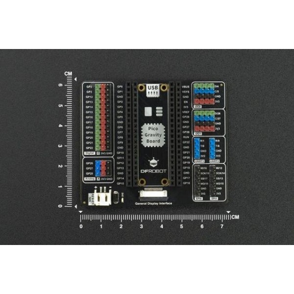 DFRobot Gravity Expansion Board for Raspberry Pi Pico