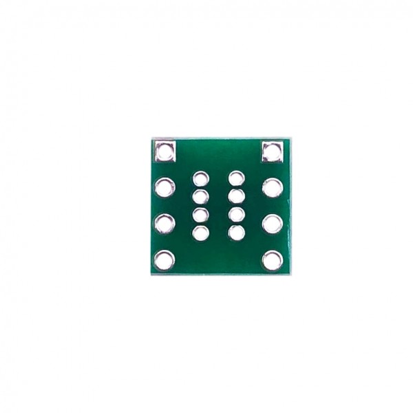 Pinadapter 1.27mm 2.54mm - 2x4p