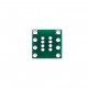 Pinadapter 1.27mm 2.54mm - 2x4p