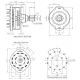 Draaischakelaar - 3x4 Standen