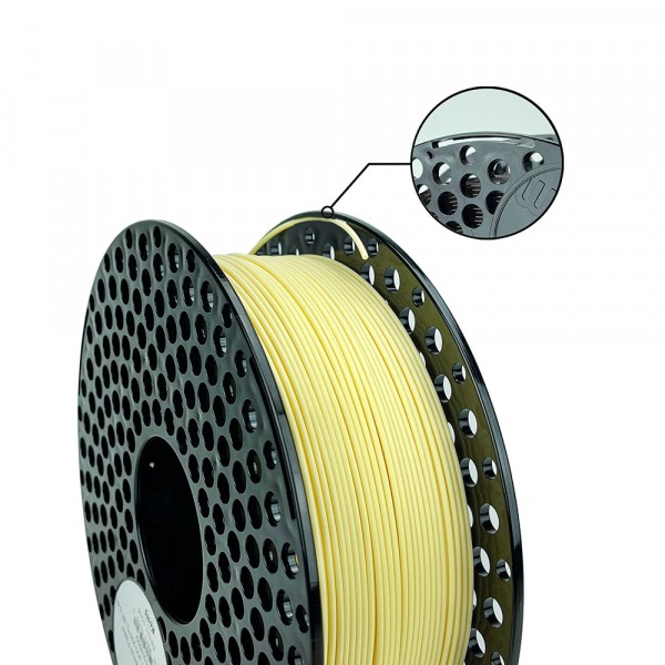 AzureFilm PLA Filament 1.75mm - 1kg - Banana Yellow Pastel