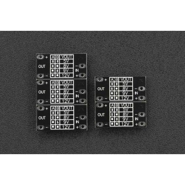 DC-DC Adjustable Step-Up Boost Converter 1.6A - 5V-8V-9V-12V - 5 Pieces