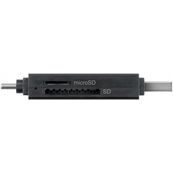 Goobay 58261 USB-A USB-C 3.0 - 2 in 1 SD-Kaart lezer