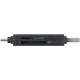 Goobay 58261 USB-A USB-C 3.0 - 2 in 1 SD-Kaart lezer