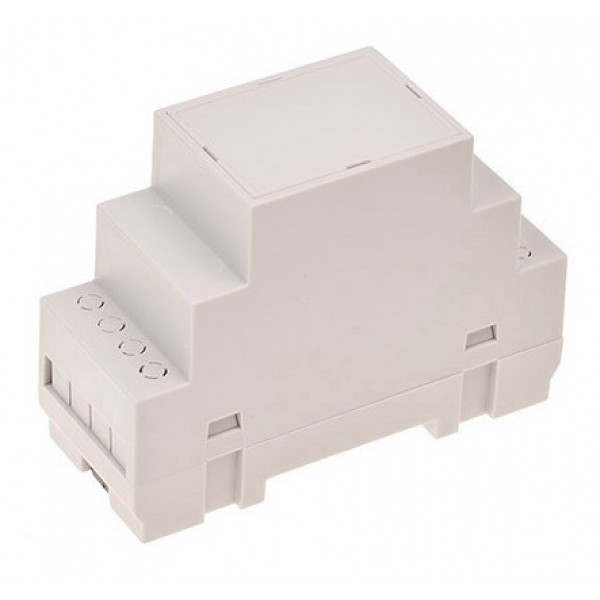 Kradex DIN-Rail Enclosure 2M - Gray - Z106J ABS V0