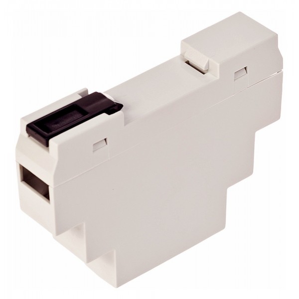 Kradex DIN-Rail Enclosure 1M - Gray - Z105J ABS V0