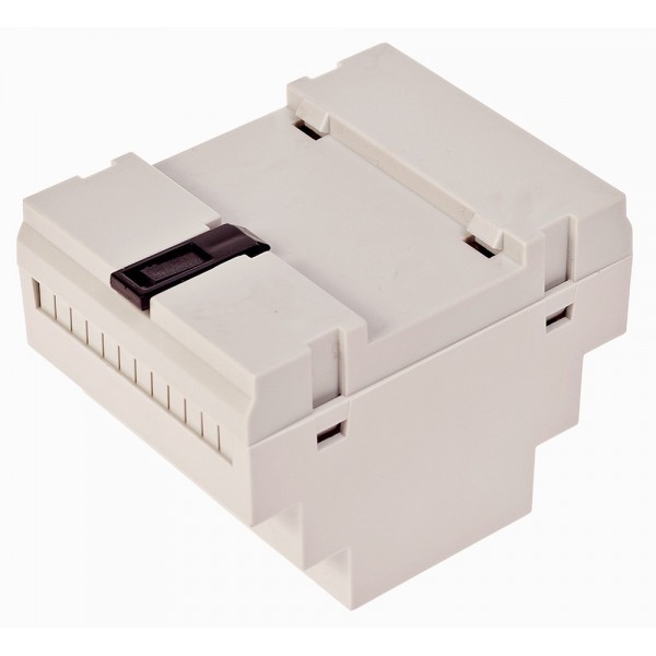 Kradex DIN-Rail Enclosure 4M - Gray - Z108J ABS V0