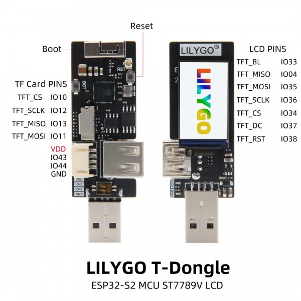 LilyGO T-Dongle ESP32-S2