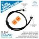 M5Stack 24AWG 4-Core Shielded Cable - 0.5m