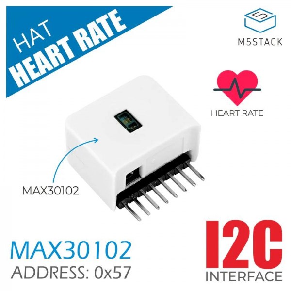 M5Stack Hartslagsensor Hat - voor M5StickC