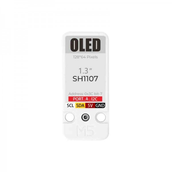 M5Stack 1.3 Inch Oled Display Unit - I2C