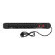 Power Strip 8 Outlets - Overload protection - On-Off Switch - 1.5m