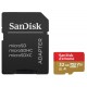Sandisk Extreme 32GB V30 UHS-I U3 A1 MicroSDHC Card with SD Card Adapter