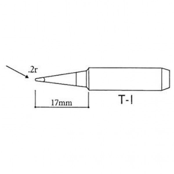 Solder Tip for Atten ST-2065D - Round - 0.4mm