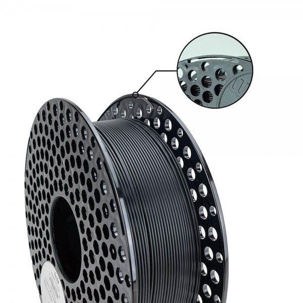 AzureFilm ASA Filament 1.75mm - 1kg - Black