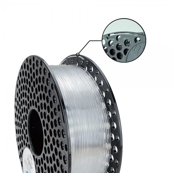 AzureFilm PETG Filament 1.75mm - 1kg - Transparent