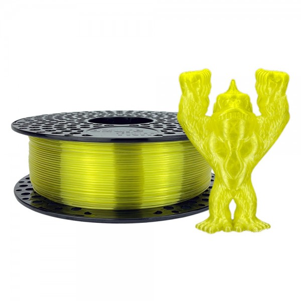 AzureFilm PETG Filament 1.75mm - 1kg - Yellow Transparent