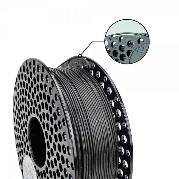 AzureFilm PLA Filament 1.75mm - 1kg - Galaxy Black