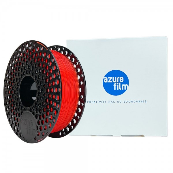 AzureFilm PLA Filament 1.75mm - 1kg - Red Transparent