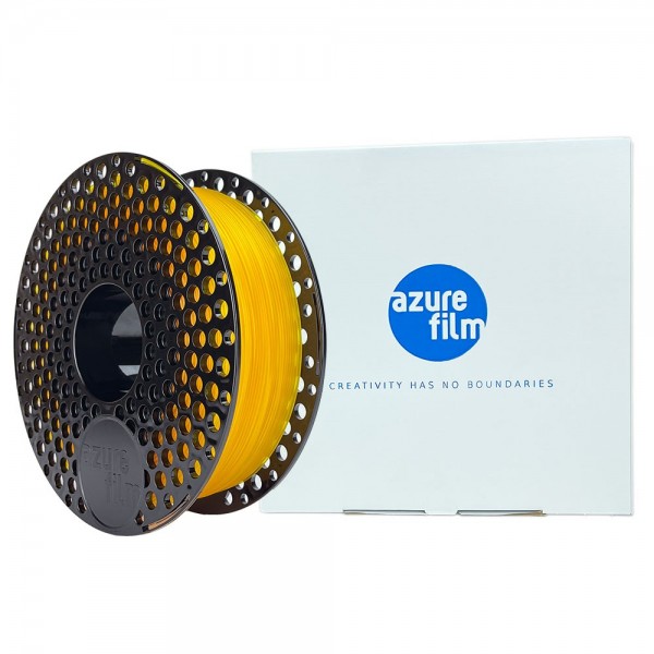 AzureFilm PLA Filament 1.75mm - 1kg - Geel Transparant