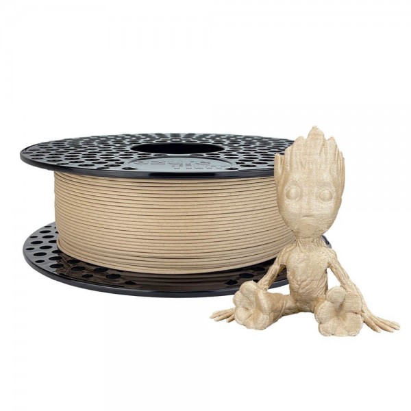 AzureFilm PLA LumberLay Filament 1.75mm - 750g - Dennenhout