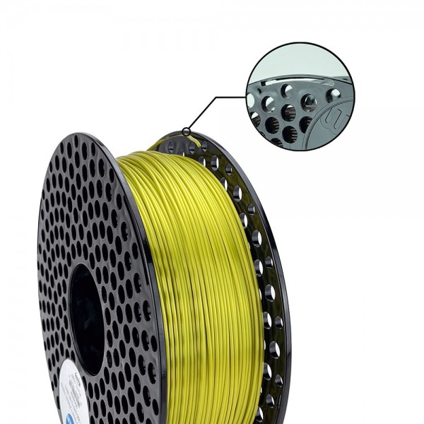 AzureFilm Silk Filament 1.75mm - 1kg - Jungle Goud