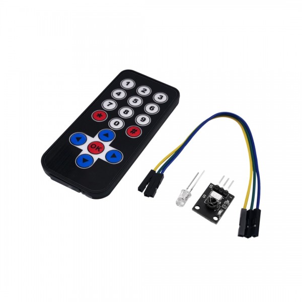 B-STOCK - IR Sensor Module with Remote without Battery - with IR LED B-STOCK - IR Sensor Module with Remote without Battery - with IR LED