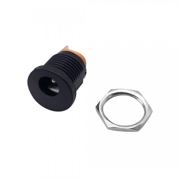 DC Jack plastic 5.5mm - Female - Mount