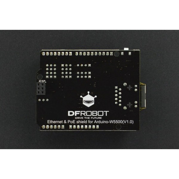 DFRobot Ethernet and PoE Shield for Arduino - W5500 Chipset