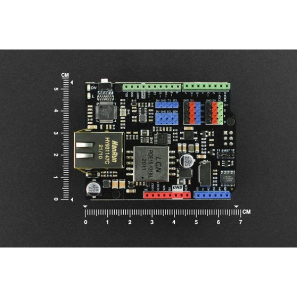DFRobot Ethernet and PoE Shield for Arduino - W5500 Chipset