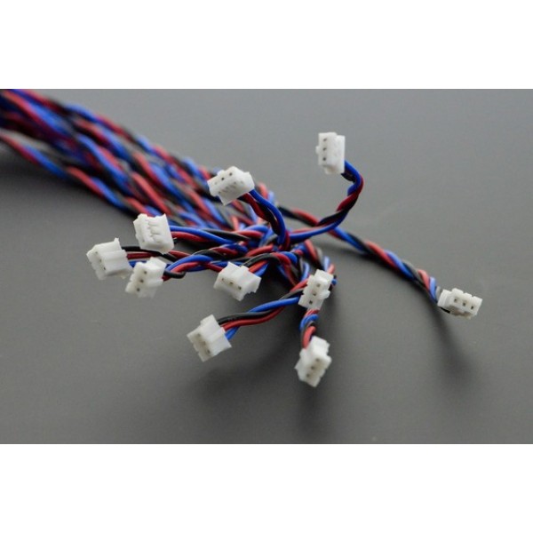 DFRobot Gravity Analog Sensor Cable - 30cm - 10 pieces