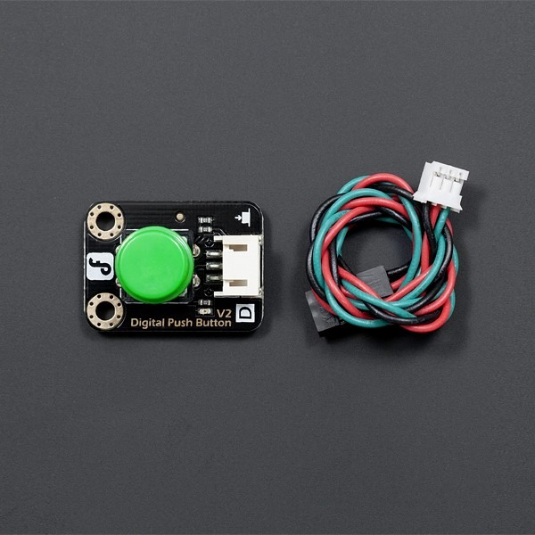 DFRobot Gravity Digital Push Button - Green
