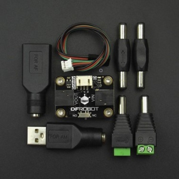 DFRobot Gravity Easy Relay Module - MOSFET Switch with DC-Jack