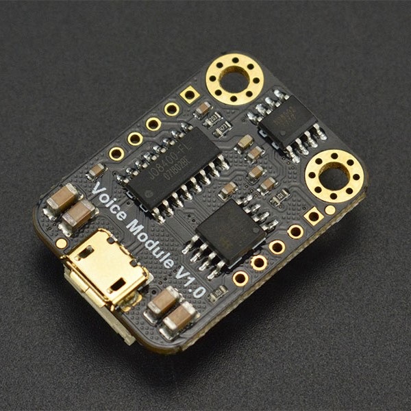 DFRobot Gravity UART MP3 Module met 8MB Flashgeheugen