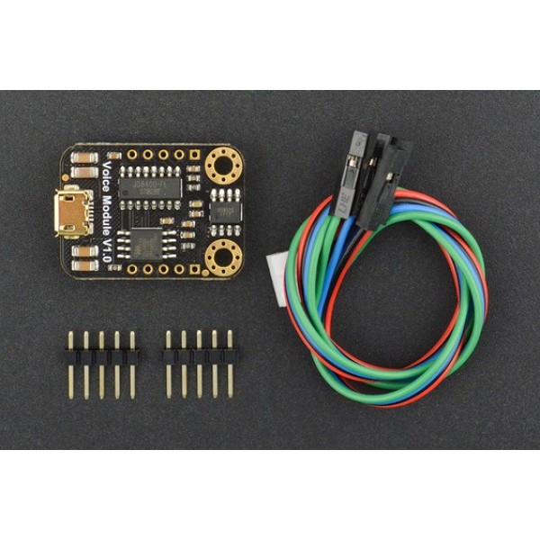DFRobot Gravity UART MP3 Module met 8MB Flashgeheugen