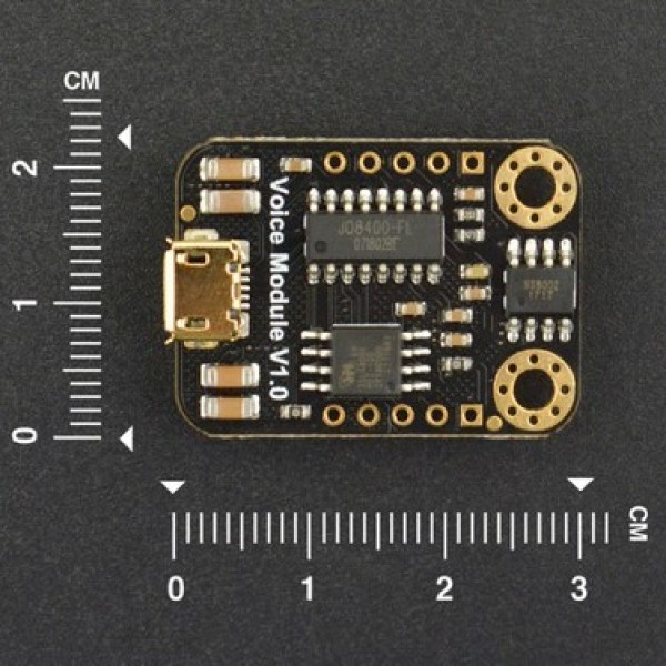 DFRobot Gravity UART MP3 Module met 8MB Flashgeheugen