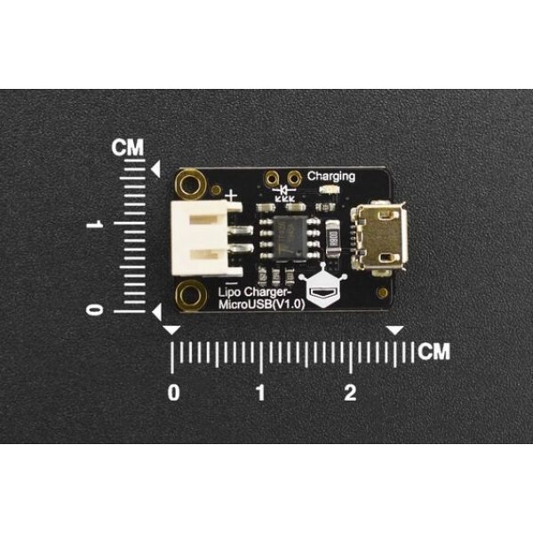 DFRobot Li-Po Lader Micro-USB - 50-500mA