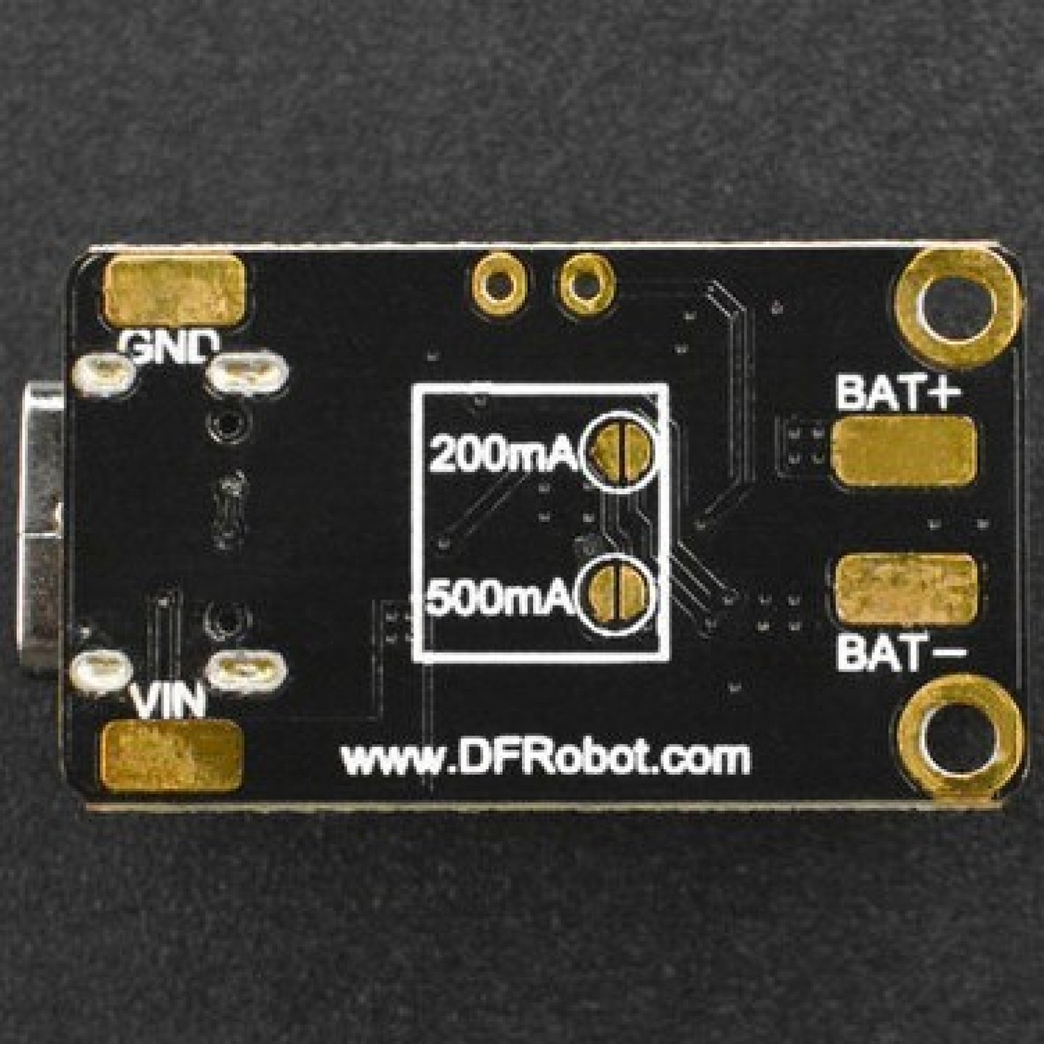 Li Po Charger Module DFRobot Li-Po Charger Type C - 50-500mA - DFROBOT-DFR0668