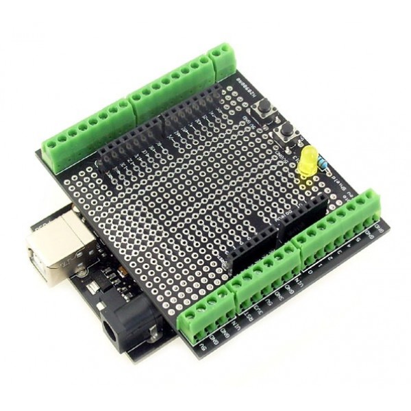 DFRobot Proto Schroefterminal Shield voor Arduino