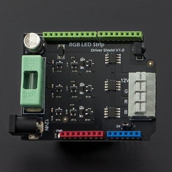 DFRobot RGB LED Strip Driver Shield V1.0 - for Arduino