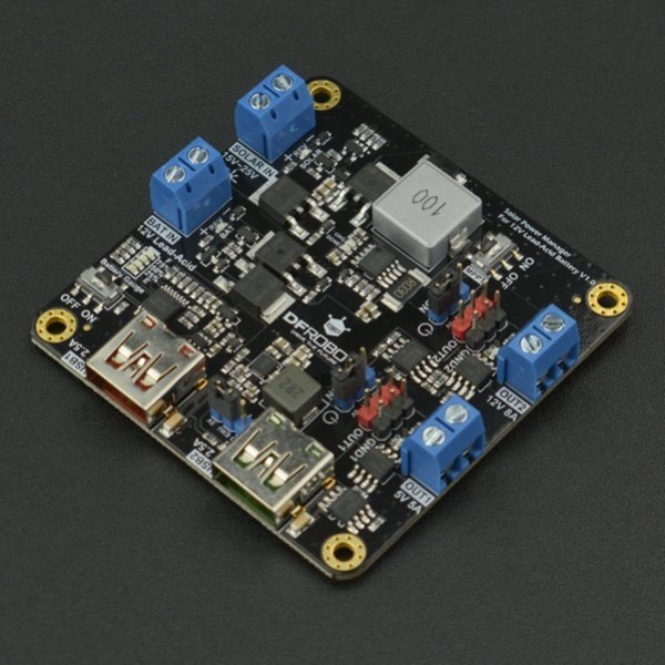 DFRobot Solar Power Manager for 12V Lead-Acid Battery