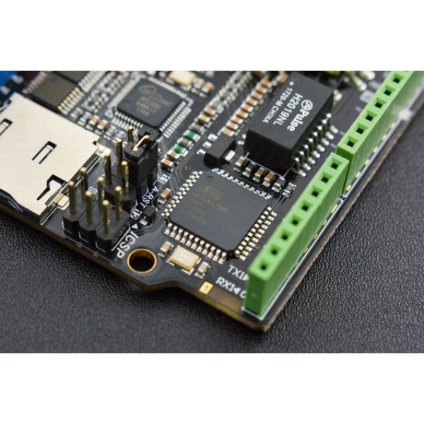 DFRobot W5500 Ethernet met PoE IoT Board - Leonardo Compatible