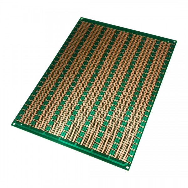 Experimenteer-printplaat 15cm*20cm - Dubbele Eilandjes en Omringende Banen