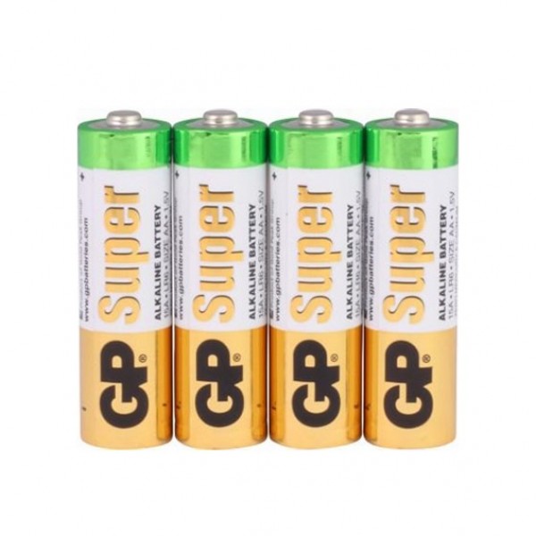GP Super Alkaline 4x AA Battery