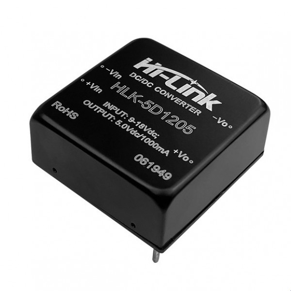 Hi-Link Isolated DC-DC Voltage Converter - 12V to 5V 1A - HLK-5D1205 - HLK-VRB1205YMD-5WR3