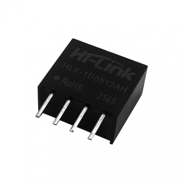 Hi-Link Isolated DC-DC Voltage Converter - 5V to 12V 84mA - HLK-1D0512A