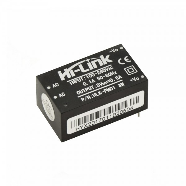 Hi-Link PCB Power supply - 5VDC 0.6A - HLK-PM01